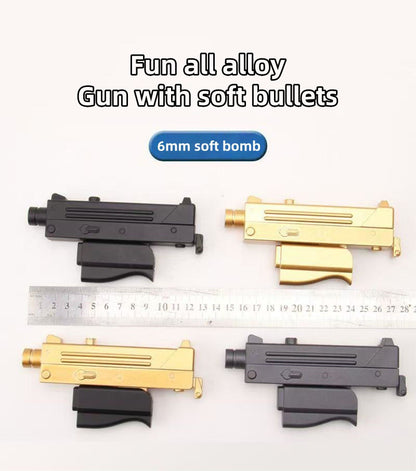 Multifunctional 6mm soft alloy mini launcher toy