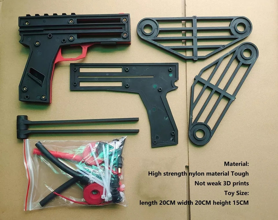 Multifunctional DIY assembling Launcher Toy